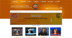 Desktop Screenshot of e-cgadb.com.br
