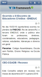 Mobile Screenshot of e-cgadb.com.br